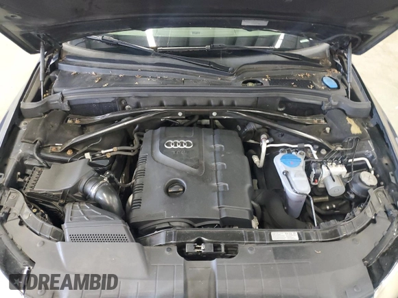 2012 Audi Q5 Premium Plus with VIN WA1LFAFP7CA038243, listed as a Copart auction lot 61832875 with 163,012 mi miles and Clean title. Bid and sale history available at DreamBid. Image 12.
