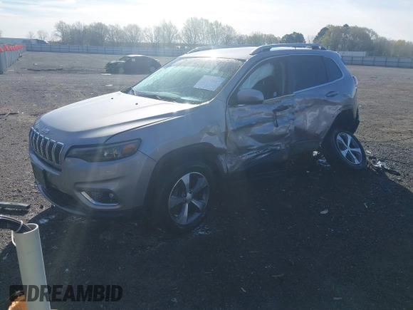 2020 Jeep Cherokee Limited with VIN 1C4PJMDX5LD624643, listed as a IAAI auction lot 41850663 with 89,947 mi miles and . Bid and sale history available at DreamBid. Image 18.