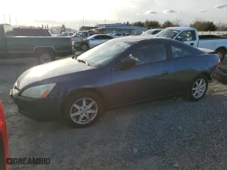 2003 Honda Accord Cpe EX with VIN 1HGCM82653A033545, listed as a Copart auction lot 47453485 with 195,643 mi miles and Salvage Title. Bid and sale history available at carsss.com. Image 1.