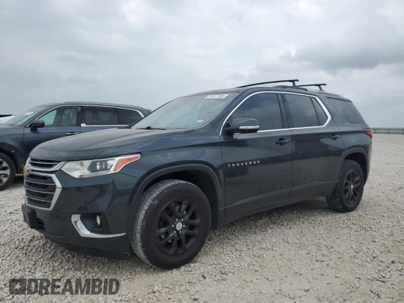 2018 Chevrolet Traverse LT Cloth with VIN 1GNERGKW8JJ159633, listed as a Copart auction lot 51517765 with 137,004 mi miles and Clean title. Bid and sale history available at DreamBid. Image 1.