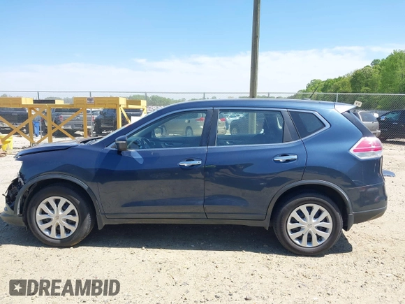 2015 Nissan Rogue SV with VIN KNMAT2MTXFP588646, listed as a IAAI auction lot 42026030 with 148,896 mi miles. Bid and sale history available at carsss.com. Image 15.