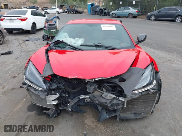 2020 Chevrolet Corvette 2LT with VIN 1G1Y72D43L5106837, listed as a IAAI auction lot 41458024 with 7,226 mi miles and . Bid and sale history available at DreamBid. Image 12.