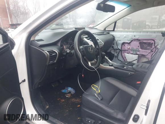 2017 Lexus NX 200t with VIN JTJYARBZXH2077603, listed as a IAAI auction lot 41511404 with 91,505 mi miles and . Bid and sale history available at DreamBid. Image 5.