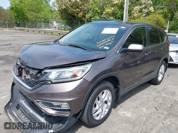 2015 Honda CR-V EX with VIN 2HKRM3H57FH521659, listed as a IAAI auction lot 41876064 with 98,420 mi miles and . Bid and sale history available at carsss.com. Image 17.