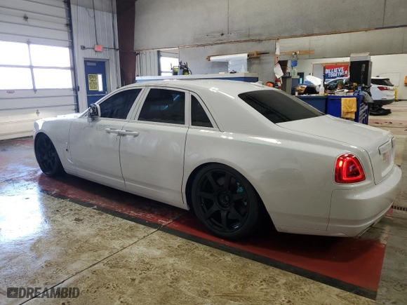 2011 Rolls-Royce Ghost with VIN SCA664S53BUX49600, listed as a Copart auction lot 85953614 with 45,937 mi miles and Non Repairable. Bid and sale history available at carsss.com. Image 2.