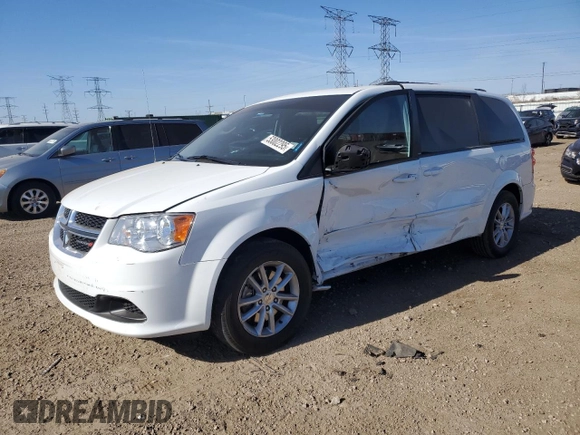 2014 Dodge Grand Caravan SXT with VIN 2C4RDGCG8ER283953, listed as a Copart auction lot 53002295 with Not Provided miles and Salvage Title. Bid and sale history available at DreamBid. Image 1.