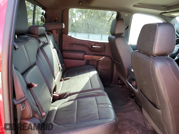 2019 Chevrolet Silverado 1500 High Country with VIN 3GCUYHEL5KG235231, listed as a Copart auction lot 48880265 with 87,315 mi miles and Salvage Title. Bid and sale history available at carsss.com. Image 10.