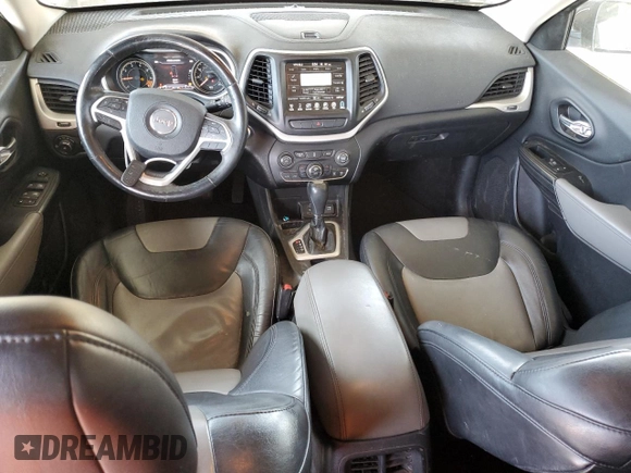 2014 Jeep Cherokee Limited with VIN 1C4PJLDBXEW170623, listed as a Copart auction lot 53003305 with 103,331 mi miles and Clean Title. Bid and sale history available at carsss.com. Image 8.