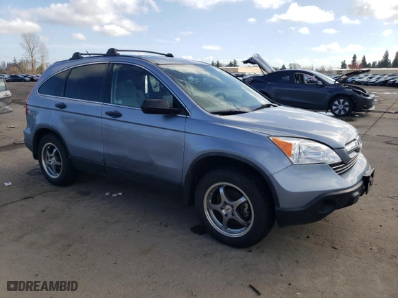 2009 Honda CR-V EX with VIN JHLRE48539C001996, listed as a Copart auction lot 47963245 with 216,833 mi miles and Salvage Title. Bid and sale history available at carsss.com. Image 4.