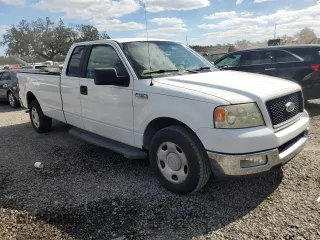 2005 Ford F-150 XL with VIN 1FTVX12525NB79250, listed as a Copart auction lot 80706844 with 145,551 mi miles and Non repairable. Bid and sale history available at DreamBid. Image 4.