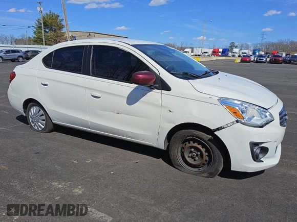 2017 Mitsubishi Mirage G4 ES with VIN ML32F3FJ6HH001016, listed as a Copart auction lot 46874825 with 100,419 mi miles and Clean Title. Bid and sale history available at carsss.com. Image 4.