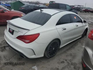 2015 Mercedes-Benz CLA 250 with VIN WDDSJ4GB3FN205270, listed as a Copart auction lot 40038944 with 123,445 mi miles and . Bid and sale history available at DreamBid. Image 3.