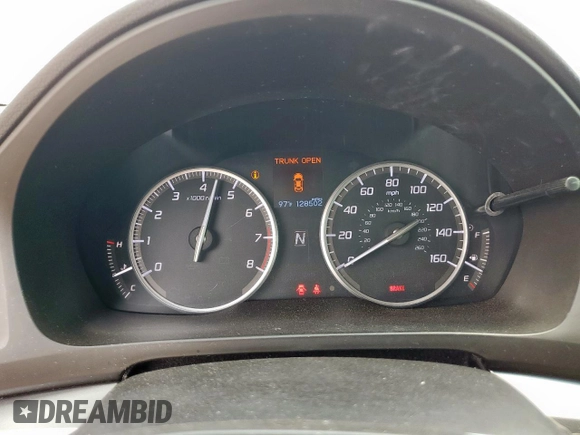 2015 Acura ILX z VIN 19VDE1F38FE008530, wystawiony jako Copart lot #59600635 z przebiegiem 128 502 mil mil oraz Szkoda całkowita • Salvage title. Historia ofert i sprzedaży dostępna na DreamBid. Obrazek 9.