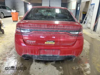 2016 Dodge Dart SXT with VIN 1C3CDFBB6GD539975, listed as a Copart auction lot 45811855 with 62,629 mi miles and Salvage Title. Bid and sale history available at carsss.com. Image 6.