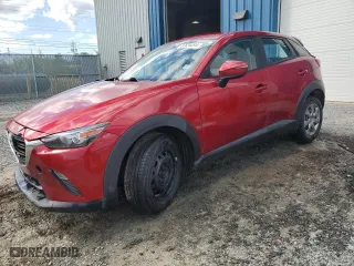 2020 Mazda CX-3 Sport with VIN JM1DKFB78L1467125, listed as a Copart auction lot 57634094 with 95,667 mi miles and Salvage Title. Bid and sale history available at carsss.com. Image 1.