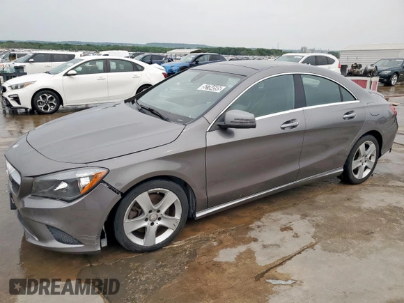 2015 Mercedes-Benz CLA 250 with VIN WDDSJ4GB5FN235161, listed as a Copart auction lot 52784595 with 120,495 mi miles and Clean Title. Bid and sale history available at DreamBid. Image 1.