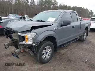 2020 Ford F-150 XL with VIN 1FTFX1E59LFC27298, listed as a IAAI auction lot 41439395 with 93,667 mi miles. Bid and sale history available at carsss.com. Image 2.