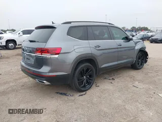 2023 Volkswagen Atlas SE with VIN 1V2WP2CA7PC549921, listed as a IAAI auction lot 41254273 with 87,540 mi miles and . Bid and sale history available at DreamBid. Image 4.
