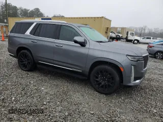 2021 Cadillac Escalade Premium Luxury z VIN 1GYS4BKL1MR445245, wystawiony jako Copart lot #42578795 z przebiegiem 40 416 mil mil oraz Szkody całkowita. Historia ofert i sprzedaży dostępna na DreamBid. Obrazek 4.