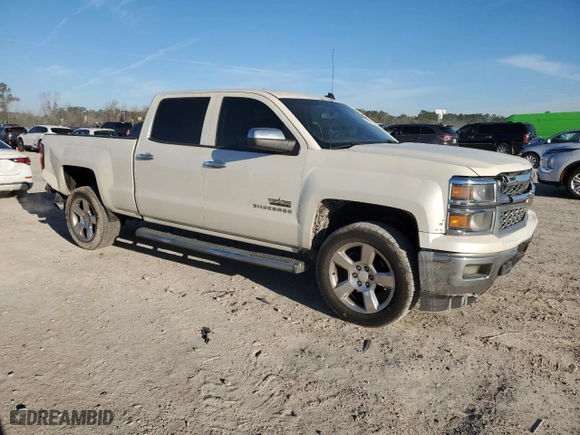 2014 Chevrolet Silverado 1500 LT with VIN 3GCPCREC6EG137508, listed as a Copart auction lot 48062785 with 195,940 mi miles and Salvage Title. Bid and sale history available at carsss.com. Image 4.