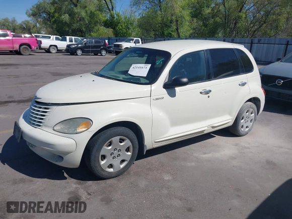 2005 Chrysler PT Cruiser Touring with VIN 3C4FY58B55T561763, listed as a IAAI auction lot 42141671 with 191,082 mi miles. Bid and sale history available at carsss.com. Image 2.
