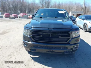 2021 Ram 1500 Big Horn with VIN 1C6SRFBT3MN742627, listed as a IAAI auction lot 41900770 with 52,006 mi miles and . Bid and sale history available at DreamBid. Image 6.