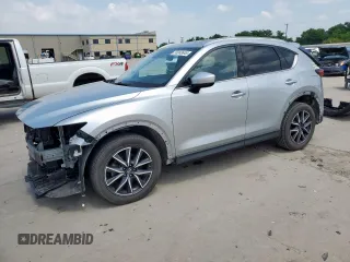 2018 Mazda CX-5 Grand Touring z VIN JM3KFADM1J0406761, wystawiony jako Copart lot #56248645 z przebiegiem 54 566 mil mil oraz Szkoda całkowita • Salvage title. Historia ofert i sprzedaży dostępna na DreamBid. Obrazek 1.