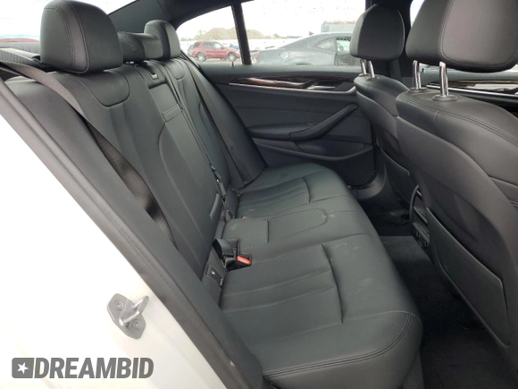 2018 BMW 5 Series 530i xDrive with VIN WBAJA7C53JWC75572, listed as a Copart auction lot 51467985 with 53,379 mi miles and Salvage Title. Bid and sale history available at carsss.com. Image 10.