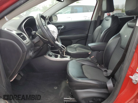 2019 Jeep Compass Latitude with VIN 3C4NJDBB3KT815436, listed as a Copart auction lot 56023625 with 86,529 mi miles and Salvage title. Bid and sale history available at DreamBid. Image 7.