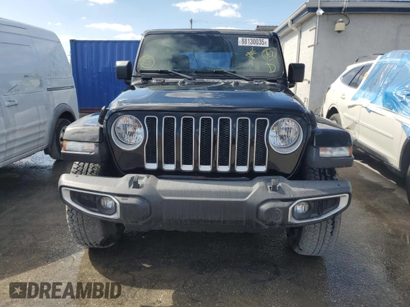 2020 Jeep Wrangler Unlimited Sahara Altitude with VIN 1C4HJXEGXLW292367, listed as a Copart auction lot 88130035 with 52,838 mi miles and Salvage title. Bid and sale history available at DreamBid. Image 5.
