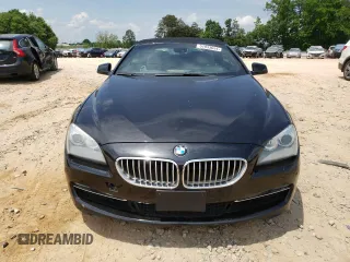 2012 BMW 6 Series 650i with VIN WBALZ3C56CDL70455, listed as a Copart auction lot 51933654 with 146,171 mi miles and Clean Title. Bid and sale history available at carsss.com. Image 5.