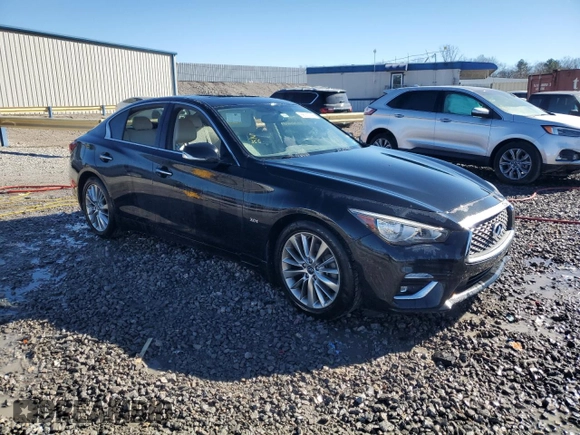 2019 Infiniti Q50 3.0t LUXE with VIN JN1EV7AP3KM516525, listed as a Copart auction lot 88032745 with 68,204 mi miles and Non Repairable. Bid and sale history available at carsss.com. Image 4.