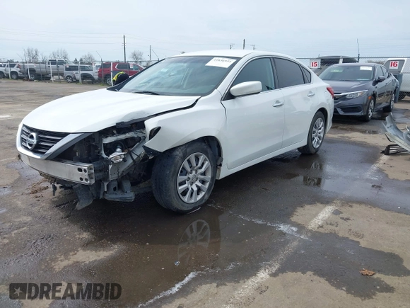2016 Nissan Altima 2.5 S with VIN 1N4AL3AP6GN366587, listed as a IAAI auction lot 41836954 with 169,001 mi miles. Bid and sale history available at carsss.com. Image 2.