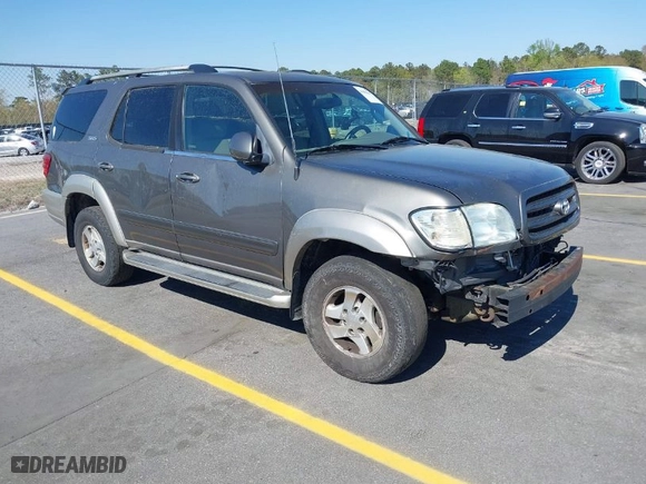2004 Toyota Sequoia SR5 with VIN 5TDZT34A84S216376, listed as a IAAI auction lot 41884418 with 284,930 mi miles. Bid and sale history available at carsss.com. Image 1.