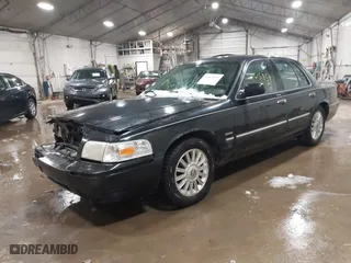 2009 Mercury Grand Marquis LS with VIN 2MEHM75V39X602084, listed as a IAAI auction lot 41615859 with 102,051 mi miles. Bid and sale history available at carsss.com. Image 17.