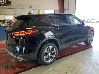 2024 Chevrolet Blazer LT with VIN 3GNKBCR47RS165146, listed as a Copart auction lot 83355854 with 21,558 mi miles and Salvage title. Bid and sale history available at DreamBid. Image 3.