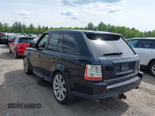 2007 Land Rover Range Rover Sport SC with VIN SALSH23497A109890, listed as a IAAI auction lot 42359680 with 185,509 mi miles and . Bid and sale history available at DreamBid. Image 3.