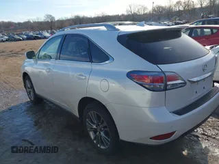 2014 Lexus RX 350 with VIN JTJBK1BA5E2036886, listed as a IAAI auction lot 41645848 with 36,558 mi miles and . Bid and sale history available at DreamBid. Image 3.