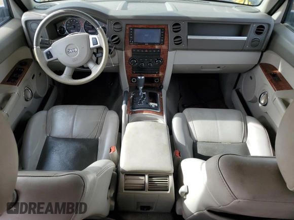 2008 Jeep Commander Limited with VIN 1J8HG58N98C125061, listed as a Copart auction lot 82491864 with 170,340 mi miles and Salvage Title. Bid and sale history available at carsss.com. Image 8.