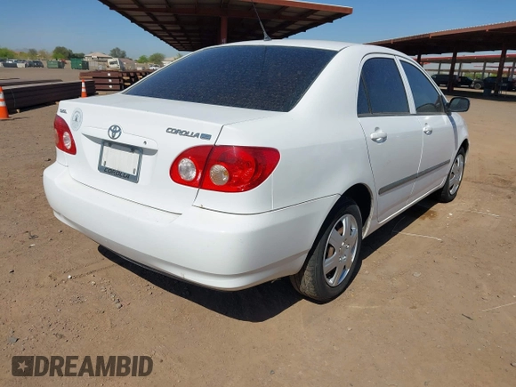 2007 Toyota Corolla CE with VIN 1NXBR32E87Z874359, listed as a IAAI auction lot 42008372 with 192,559 mi miles and . Bid and sale history available at DreamBid. Image 4.