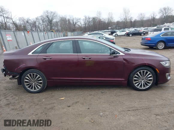 2017 Lincoln MKZ Select with VIN 3LN6L5C93HR600656, listed as a IAAI auction lot 41481241 with 73,305 mi miles. Bid and sale history available at carsss.com. Image 13.