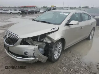 2016 Buick LaCrosse Leather with VIN 1G4GB5G39GF149161, listed as a Copart auction lot 59527325 with 64,201 mi miles and Salvage title. Bid and sale history available at DreamBid. Image 1.
