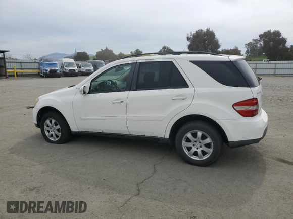 2006 Mercedes-Benz M 350 with VIN 4JGBB86E76A019065, listed as a Copart auction lot 49798785 with 203,331 mi miles and Salvage Title. Bid and sale history available at DreamBid. Image 2.