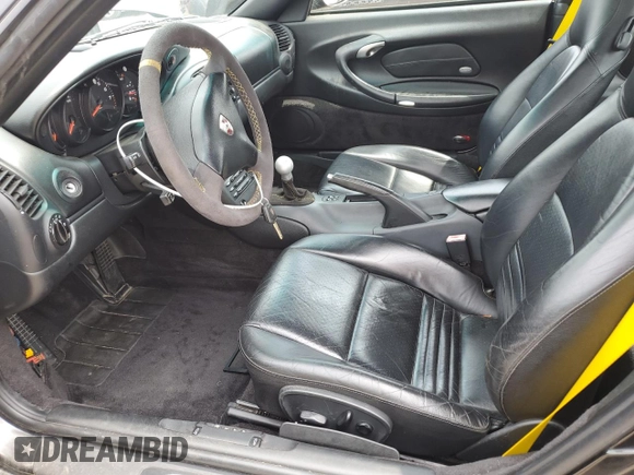 2001 Porsche 911 Carrera with VIN WP0AA29951S623229, listed as a Copart auction lot 55131005 with 122,705 mi miles and Salvage Title. Bid and sale history available at carsss.com. Image 7.