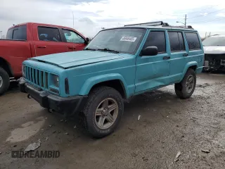 1999 Jeep Cherokee Sport with VIN 1J4FF68S5XL604888, listed as a Copart auction lot 46908485 with 203,855 mi miles and Clean Title. Bid and sale history available at carsss.com. Image 1.
