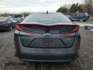 2020 Toyota Prius Prime LE with VIN JTDKARFP2L3133408, listed as a Copart auction lot 51582655 with 41,129 mi miles and Salvage Title. Bid and sale history available at carsss.com. Image 6.