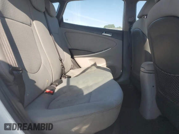 2012 Hyundai Accent SE with VIN KMHCU5AE4CU009351, listed as a Copart auction lot 61963395 with 138,384 mi miles and Clean title. Bid and sale history available at DreamBid. Image 10.