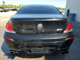 2007 BMW 6 Series M6 with VIN WBSEH93517B798235, listed as a Copart auction lot 75652394 with 128,020 mi miles and Clean Title. Bid and sale history available at carsss.com. Image 6.