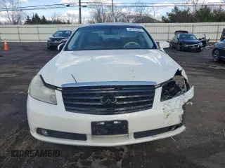 2007 Infiniti M x with VIN JNKAY01F57M460966, listed as a Copart auction lot 48557625 with 230,938 mi miles and Salvage title. Bid and sale history available at DreamBid. Image 5.