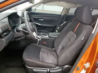 2024 Nissan Sentra SR with VIN 3N1AB8DV5RY370756, listed as a Copart auction lot 57642445 with 10,000 mi miles and Salvage title. Bid and sale history available at DreamBid. Image 7.